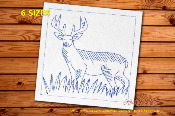 Beautiful Deer: A Forest Embroidery Design Review