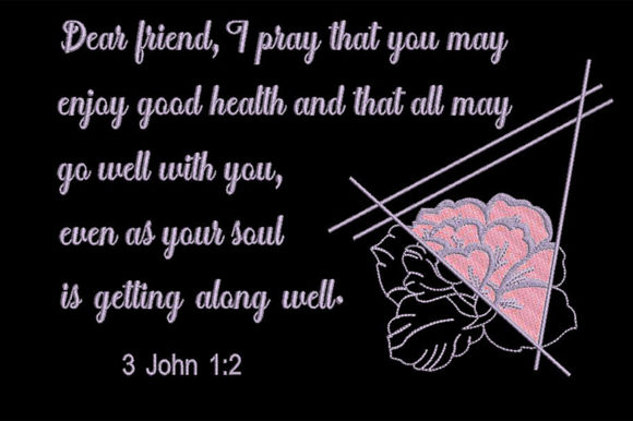 Bible Quote About Health: Seasonal Design Review