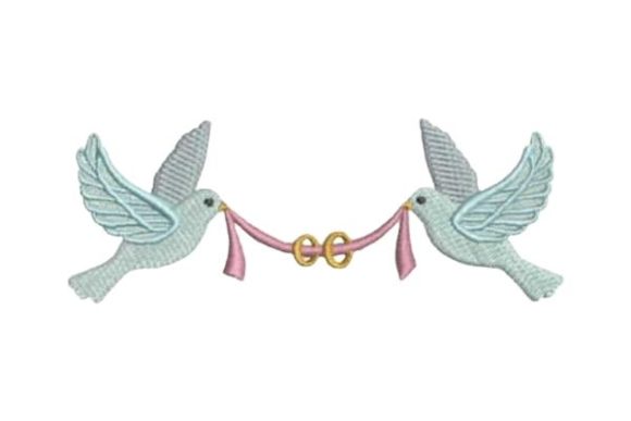 Gold Wedding Anniversary: A Lovebird Embroidery Design Review