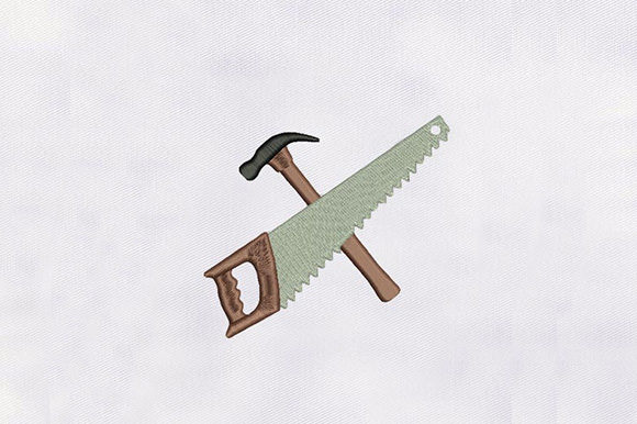 Hammer Saw Tools: Design Review for Small Business Merch