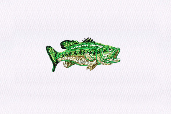 Largemouth Bass: A Seasonal Embroidery Design Review