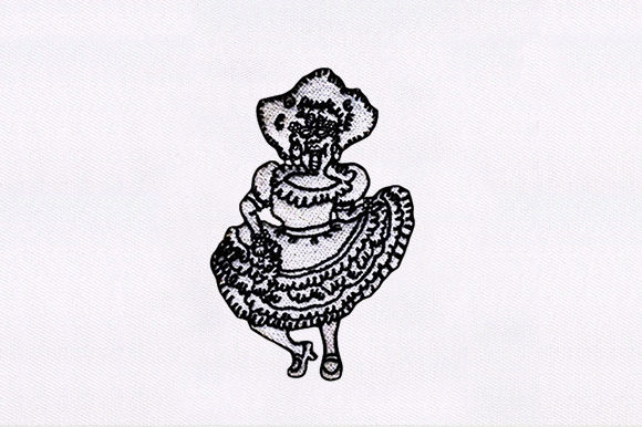 Mexican Lady: A Seasonal Embroidery Design Review