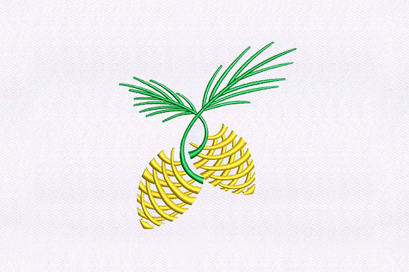 Pineapple Stem Border: A Designer's Review for Seasonal Embroidery
