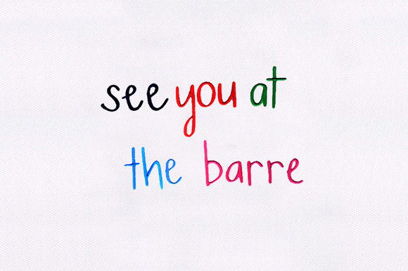 See You at the Barre: A Holiday Embroidery Designer's Review
