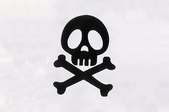 Skeleton Sign: Testing a Halloween Embroidery Design for Personalized Gifts