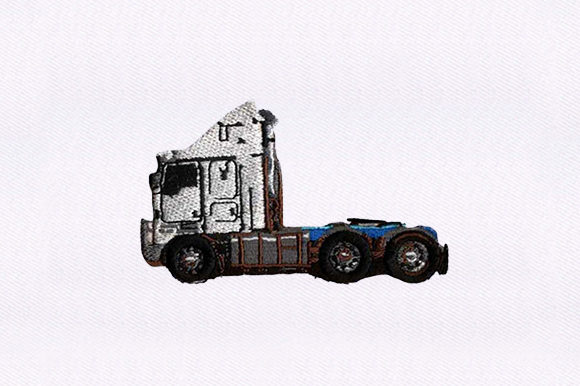White Trailer Truck: A Designer's Review for Personalized Gifts